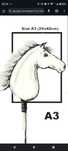 Hobby horse A 3 duży dla dzieci
