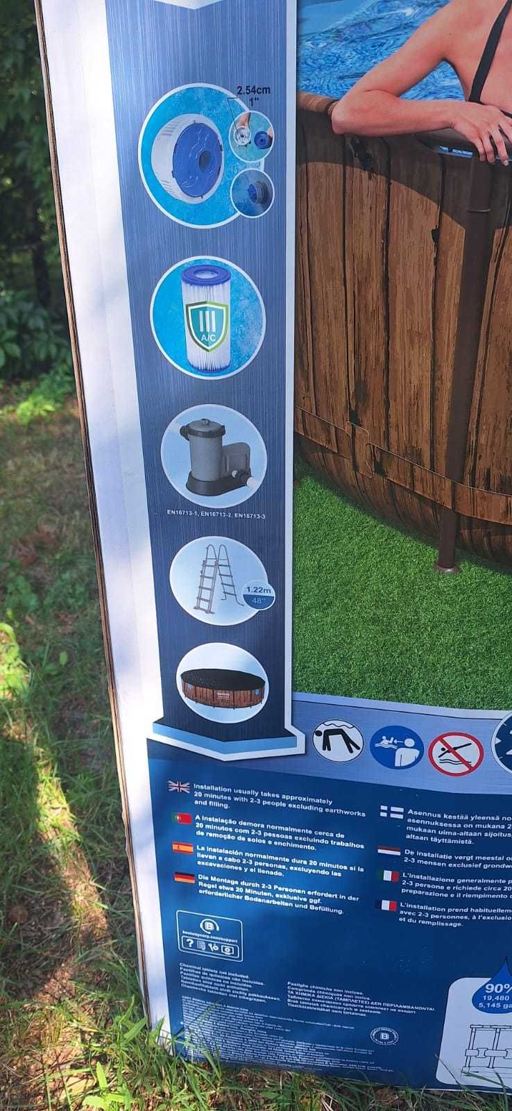 Basen Bestway 488/122- części sprzedam