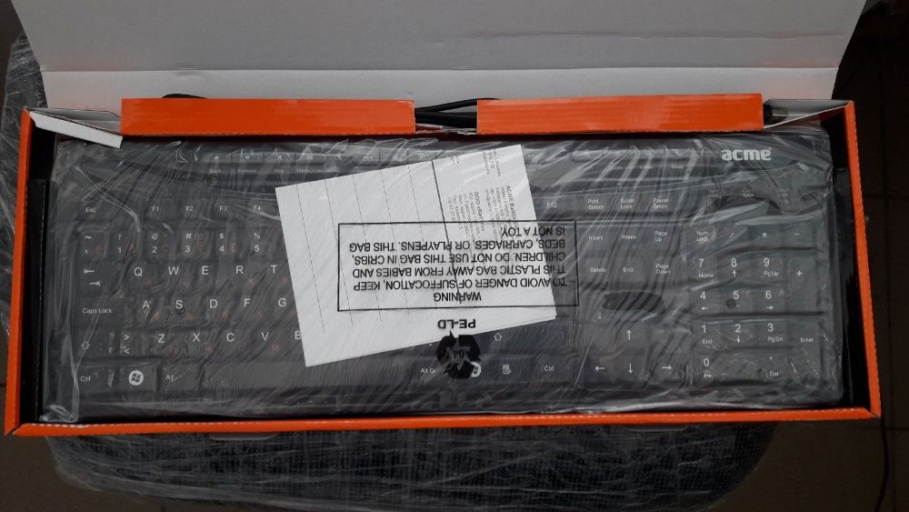 Клавиатура ультратонкая Acme KM06