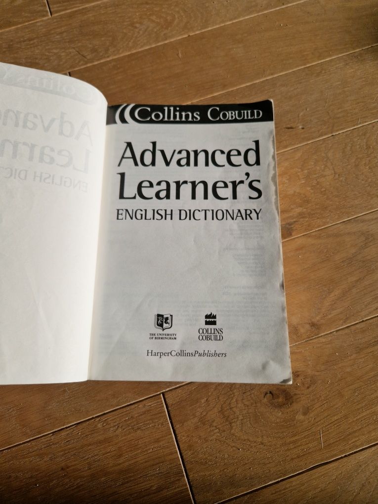Advanced Learner's English Dictionary Collins
Learner's
ENGLISH DICTIO