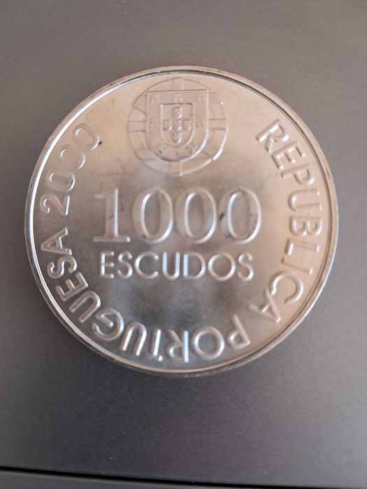 1000 Escudos D João de Castro ( Moeda Comemorativa )