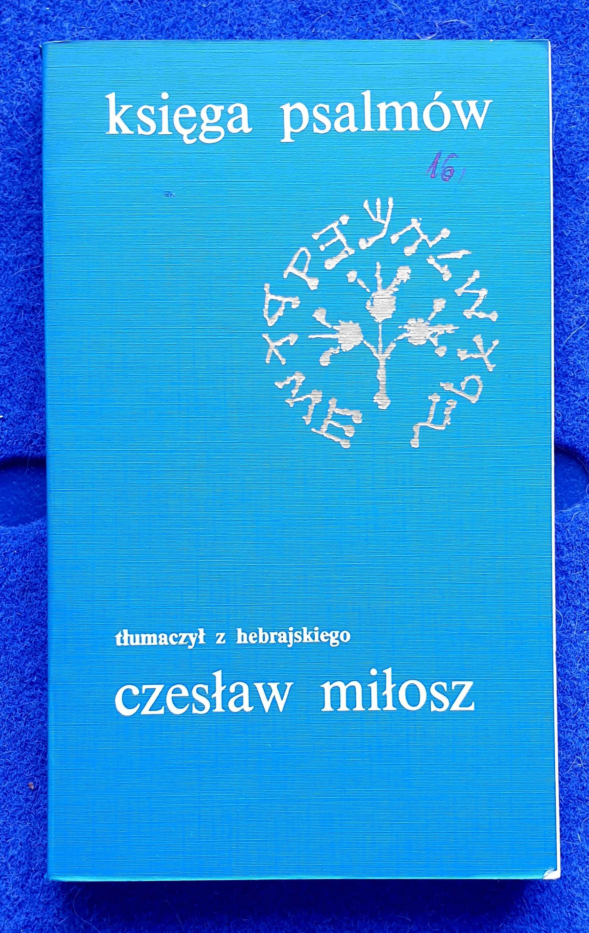 "Księga psalmów" Miłosz