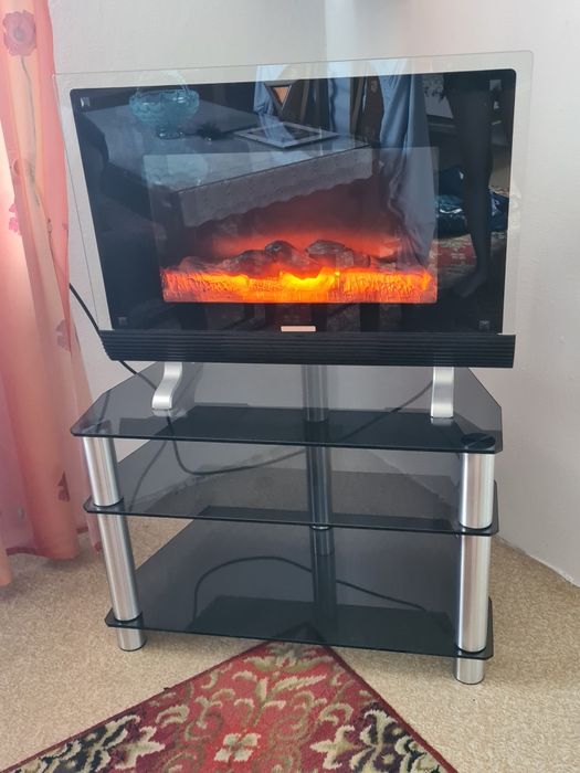 Kominek elektryczny Eco z funkcją grzania