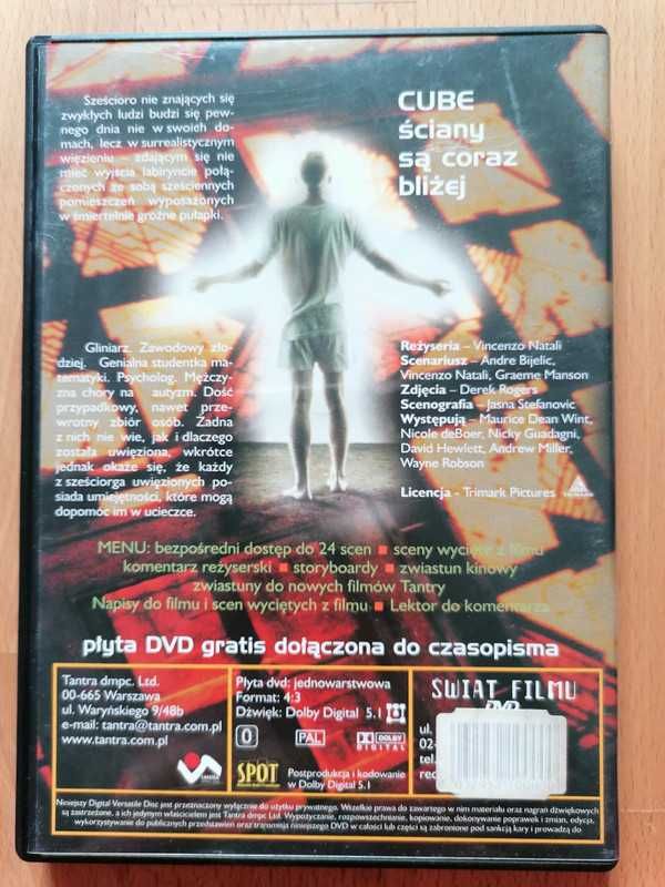Film DVD "Cube" - edycja specjalna