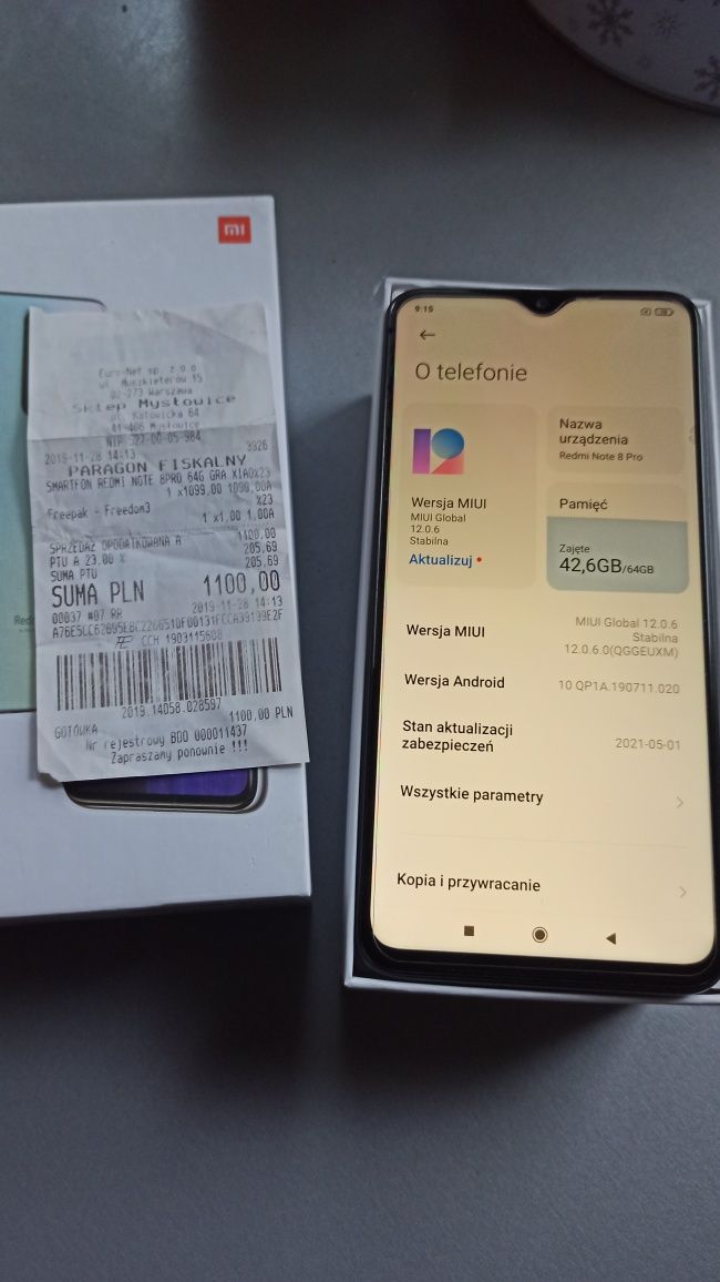 Telefon Xiaomi redmi 8 pro 6gb 64gb