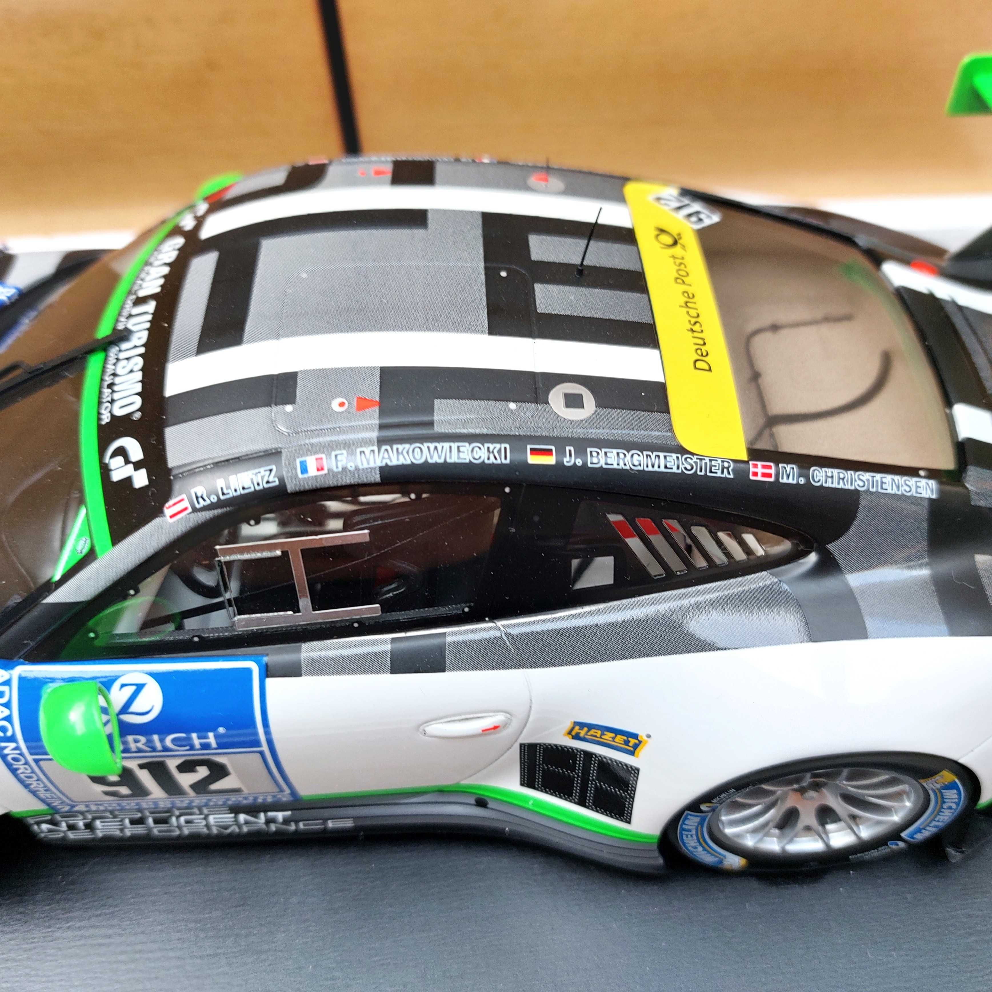 Porsche 911 991 GT3R #912 24h Nürburgring 2016 SPARK 1:18
