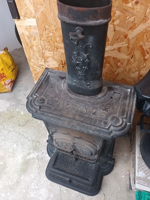 Salamandra ferro fundido