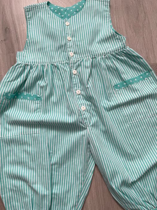 Kombinezon zielony turkus 86 dla dziewczynki