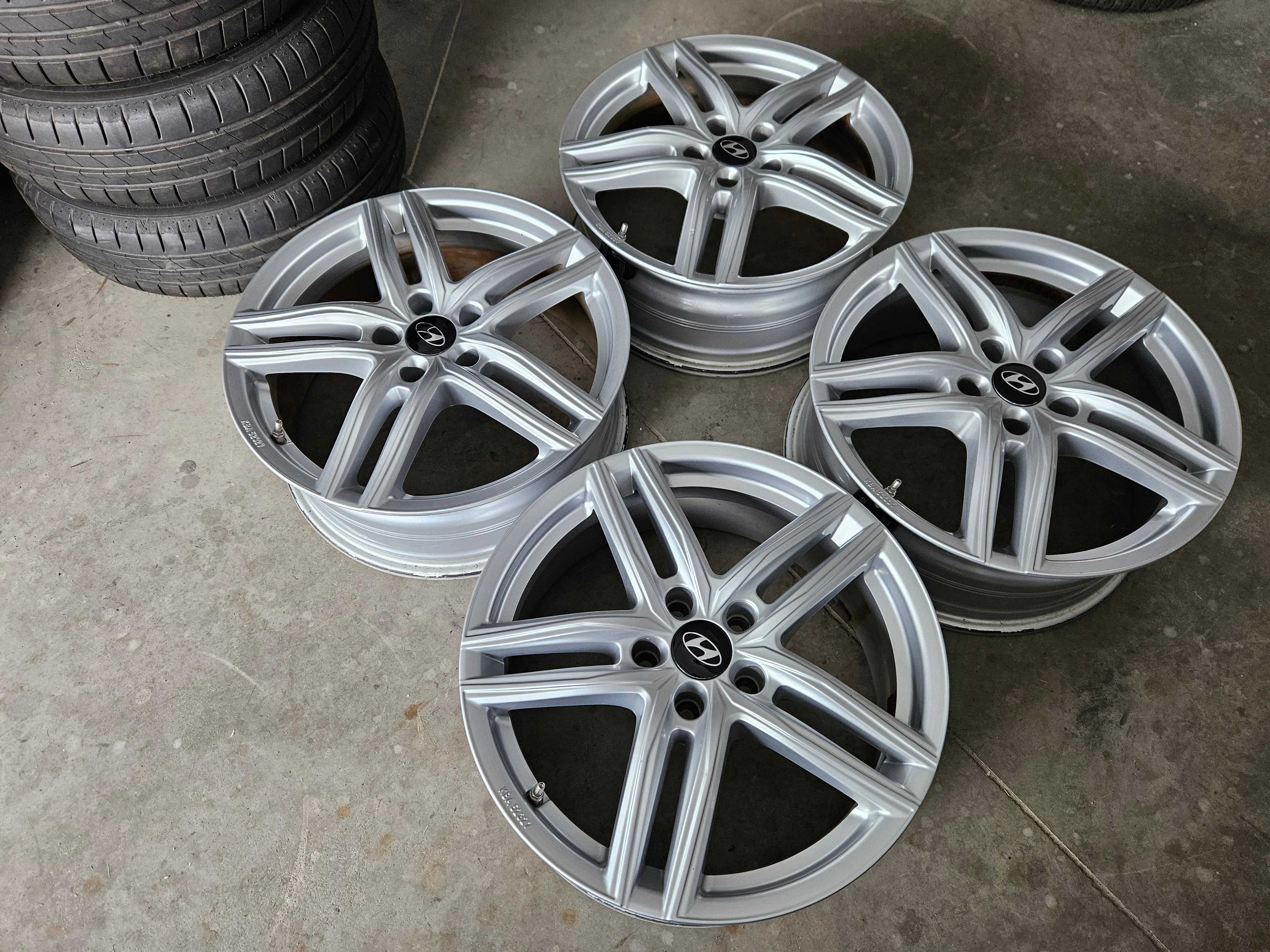 Alufelgi 18" 5x114,3 Hyundai i30 i40 ix20 ix35 ix55 tucson kona santa