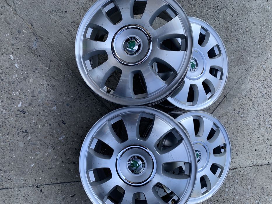 Продам диски литі 5/100/16 оригінал шкода