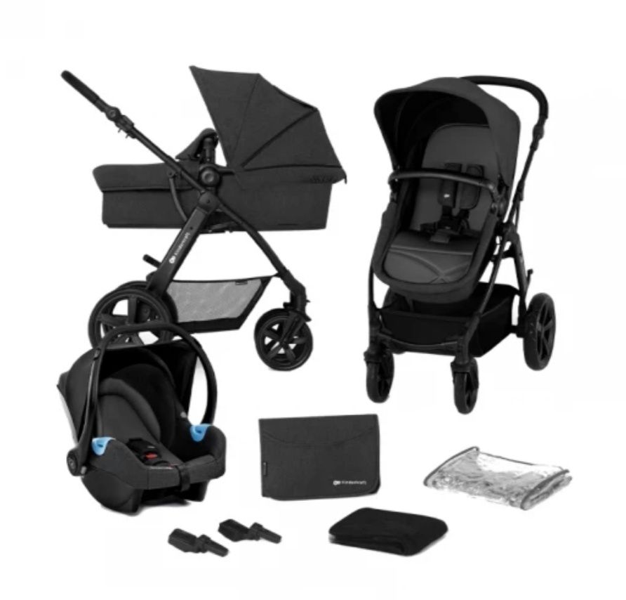 Carrinho de Passeio - Kinderkraft Moov 3 em 1