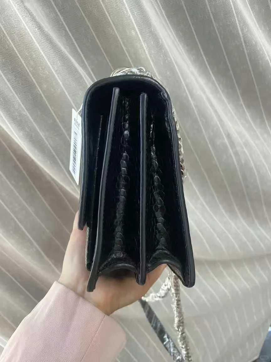 Torebka typu crossbody Saint Laurent Sunset Silver Chain