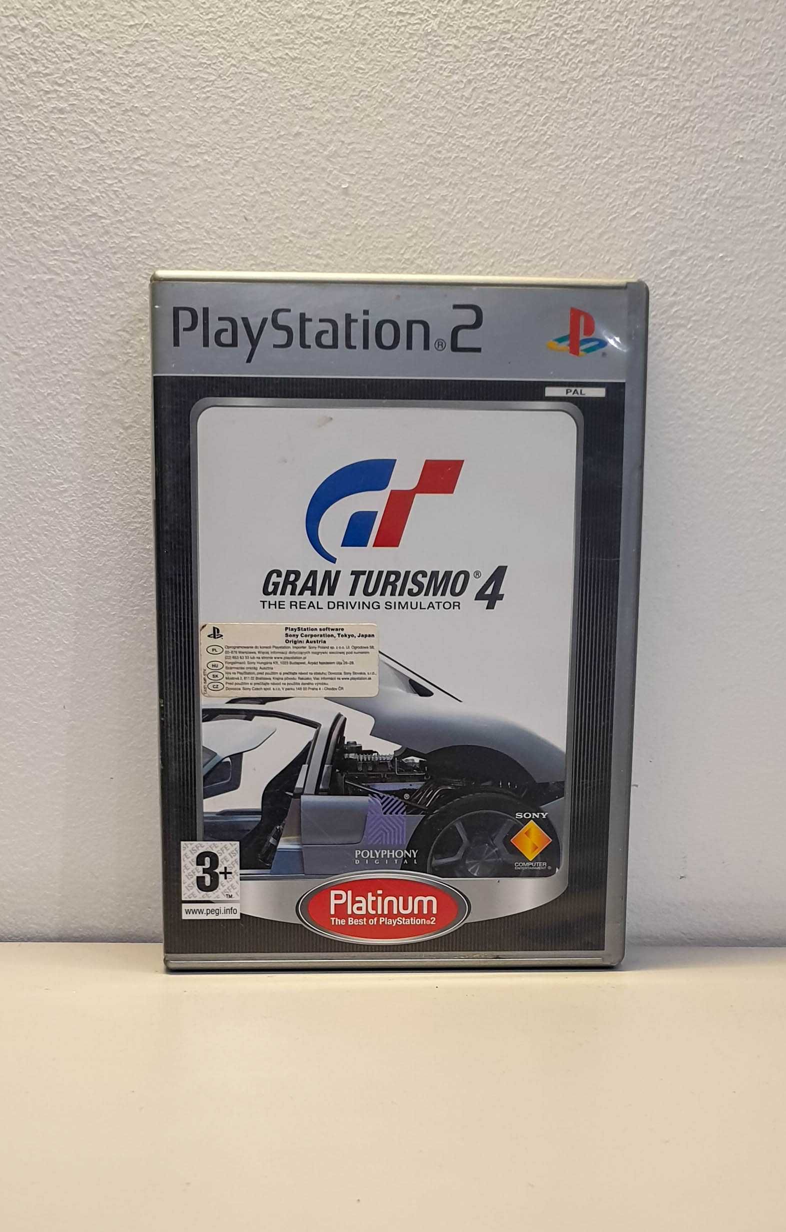 Gra Gran Turismo 4 Ps2 2xPL Polska Dystrybucja wyd. Platinum