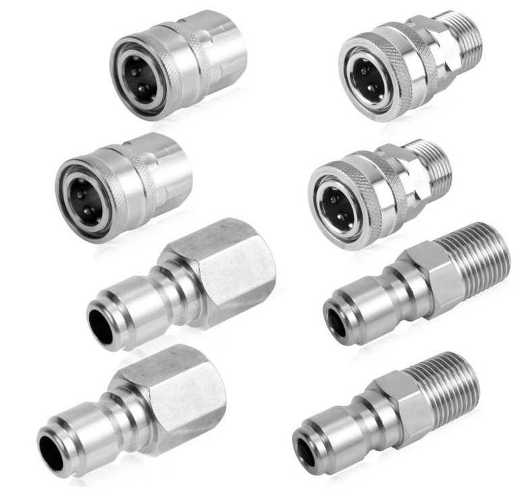 Szybkozłączki do myjek wysokociśnieniowych 8 sztuk NQEUEPN