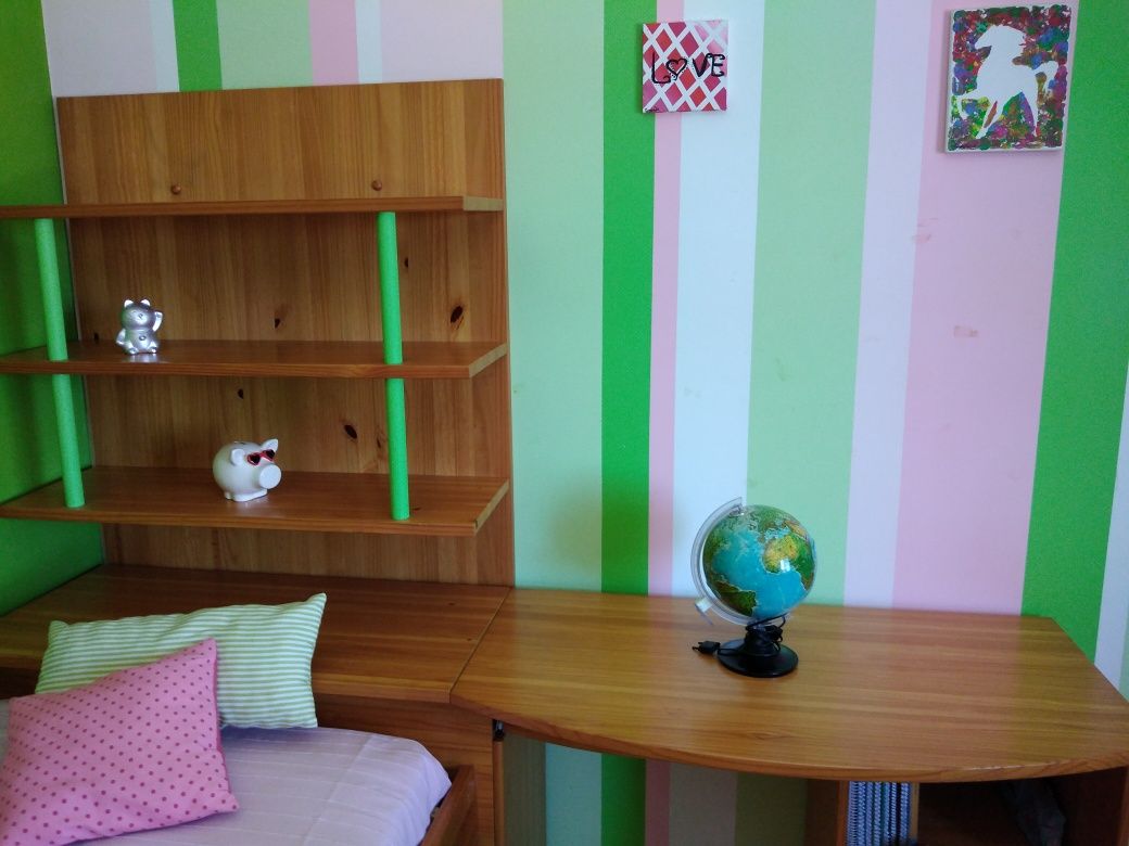 Cama DUPLA 95X190 Madeira maciça