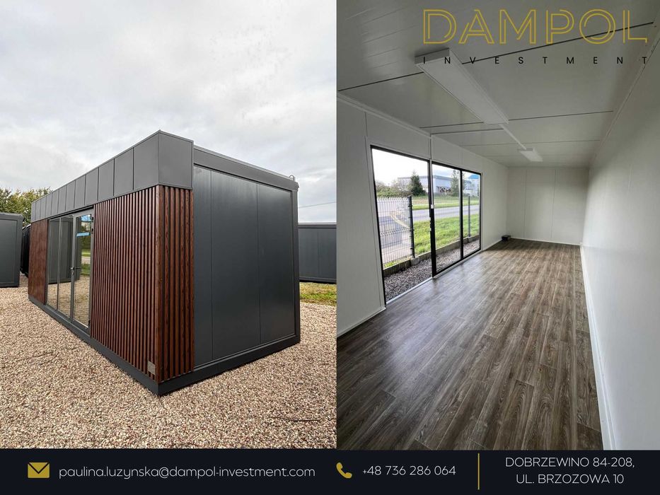 Pawilon usługowy 7x3/21m2/biuro/sklep/mobilny/domek/kontener