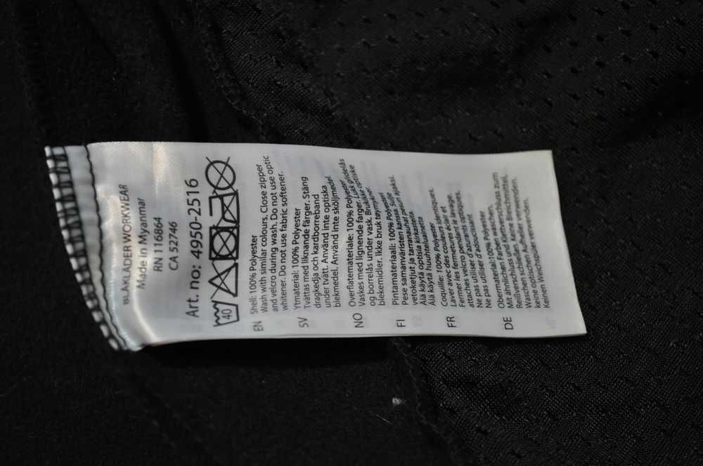 BLAKLADER M męska kurtka softshell przeciwwiatrowa workwear i4z TOCSAM