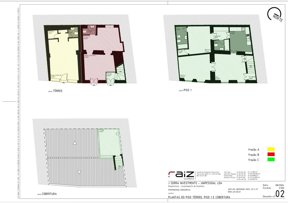 Prédio T2 centro Beja