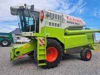 Claas MEGA 350 Heder C 510 Auto-Contour  Piękny kombajn nie Lexion 520 420 Mega 360 204 Medion 330 Tucano 430