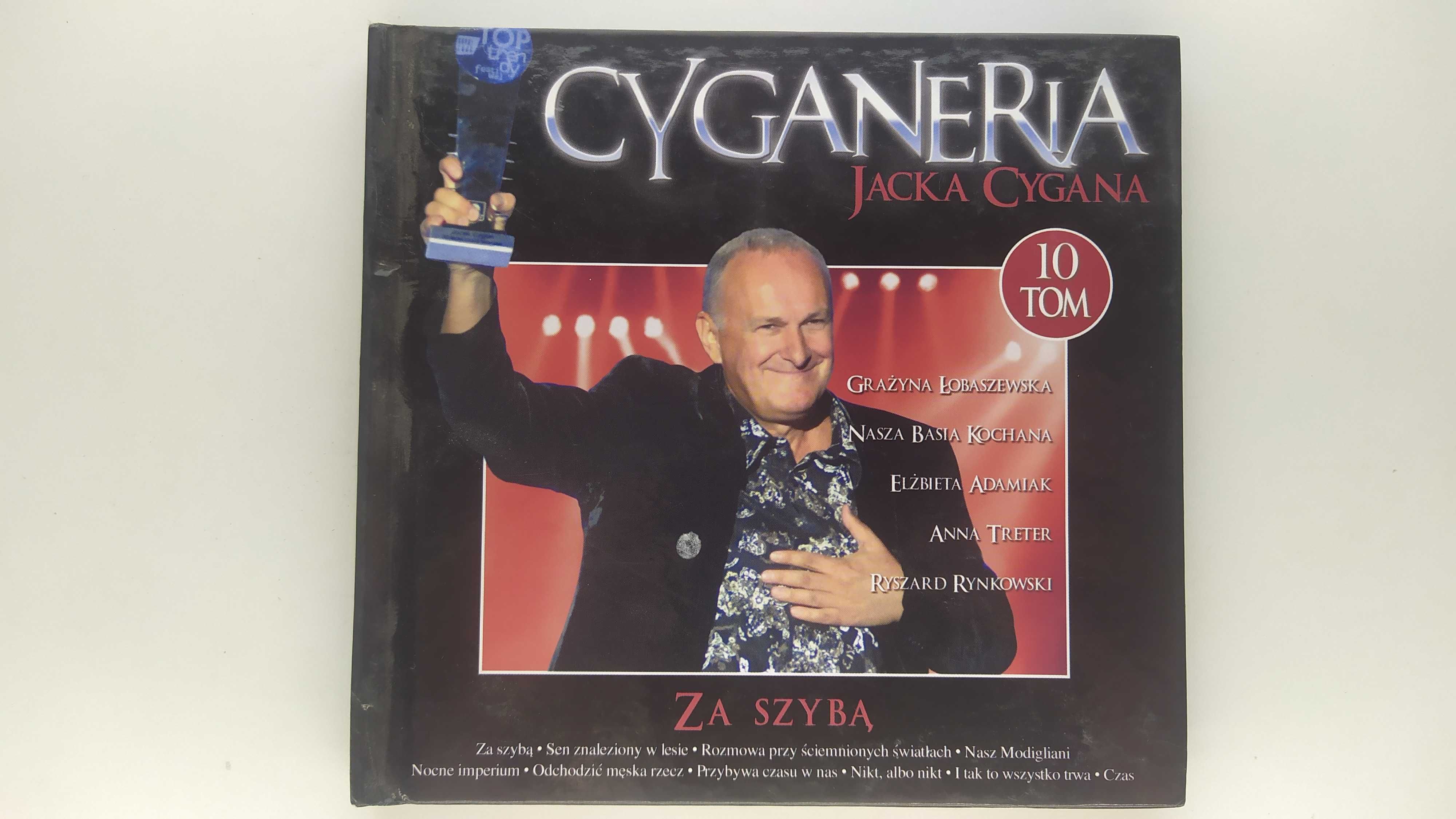 Cyganeria Jacka Cygana 10 TOM CYGAN Za szybą CD wydanie książeczkowe