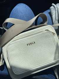 Mala Crossbody Furla Off White