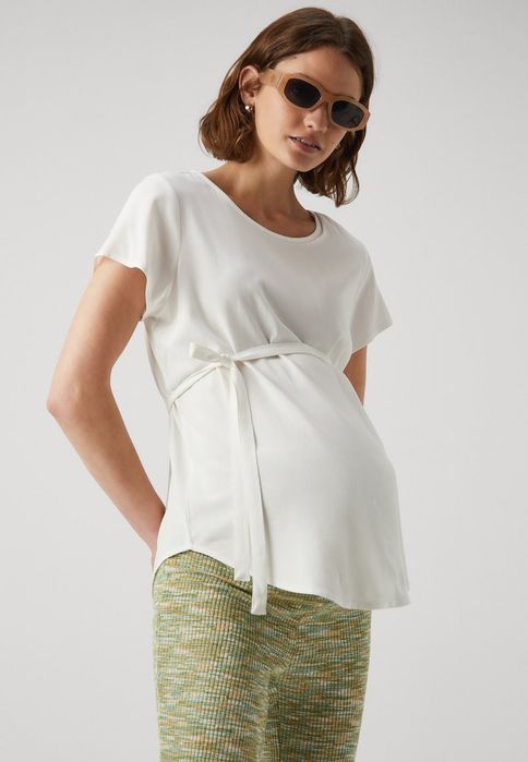 Bluzka ciążowa z wiązaniem Vero Moda L