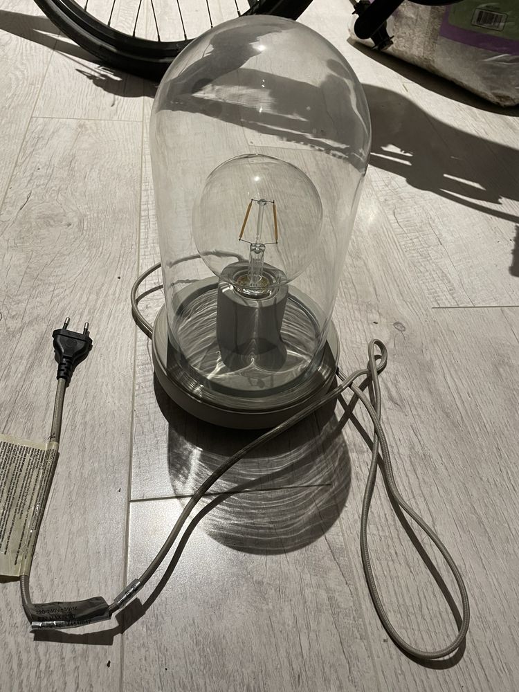 Lampka kulista szklana ZARA