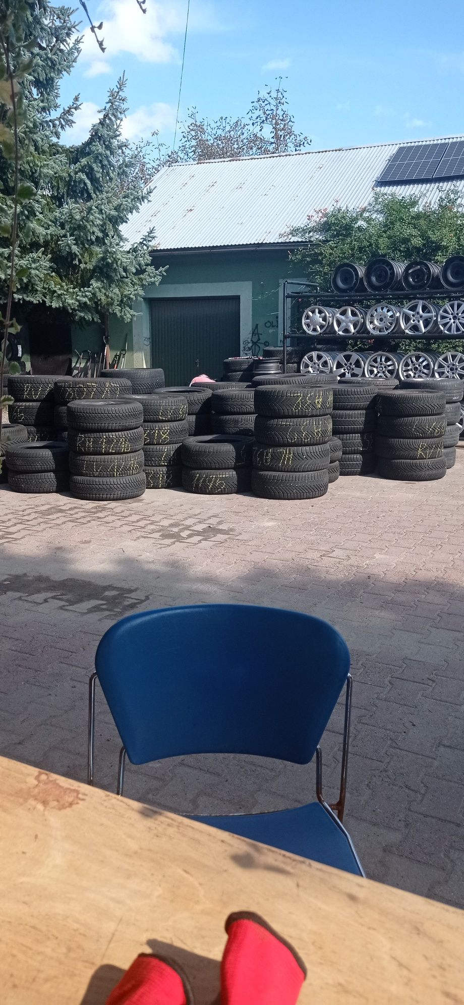 Opony letnie zimowe używane wyprzedaż
