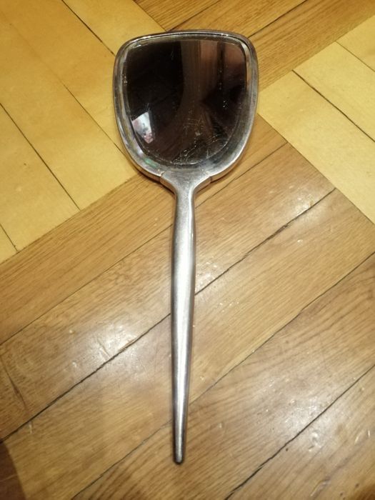 Зеркало старое в посеребрении