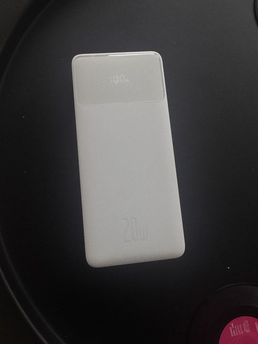 Baseus Power Bank Bipow Digital Display 30000 mAh 20 W PPBD30K білий