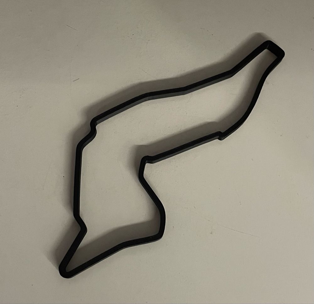 Tor F1 wyścigi fanatec Druk 3D prezent ozdoba 1 sztuka