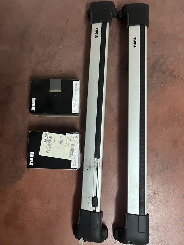 Thule wingbar Kit 4055 + 3028