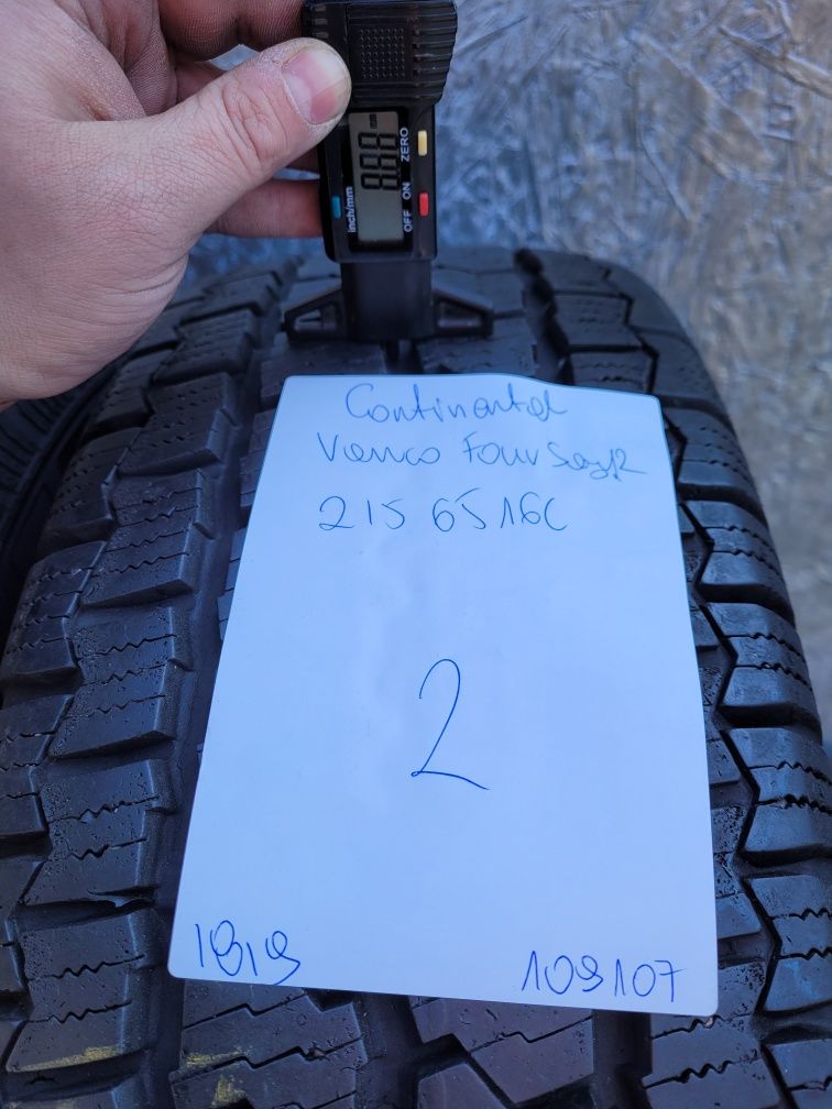 215/65/16C 215/65R16C Continental 2019 całoroczne