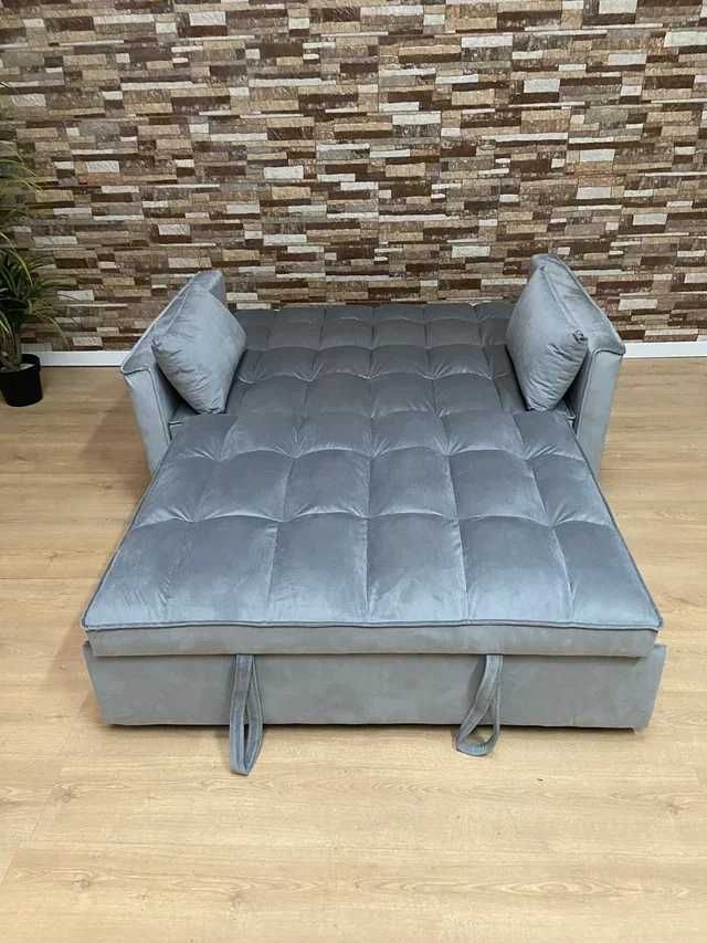 Sofá cama cinza novo barato - entrega gratuita