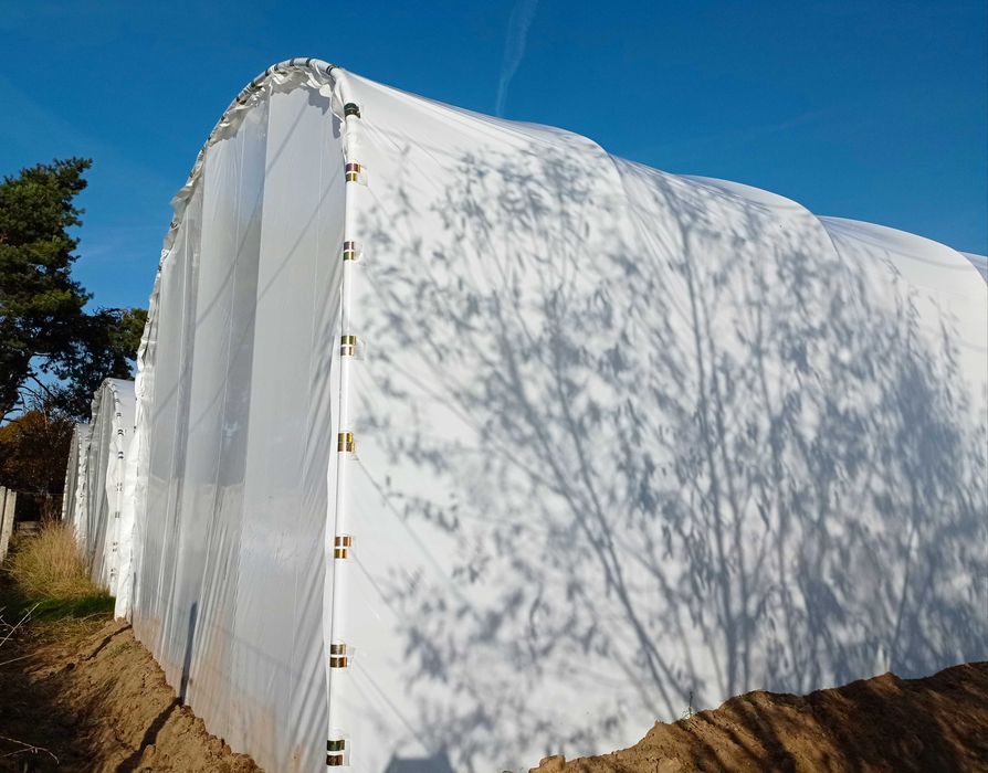 Hala Namiotowa Łukowa Rolnicza Magazyn Wiata Tunelowa 6.5x4.5x15