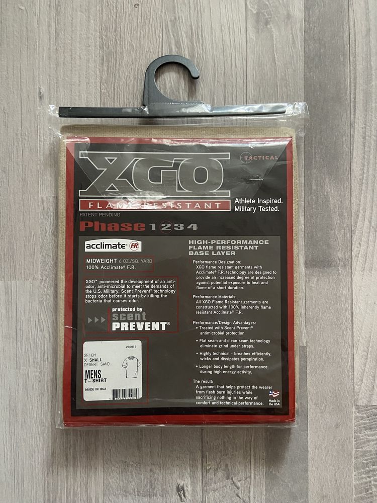 Футболка XGO Phase 2  Flame Resistant USA (Size: XS по факту S)