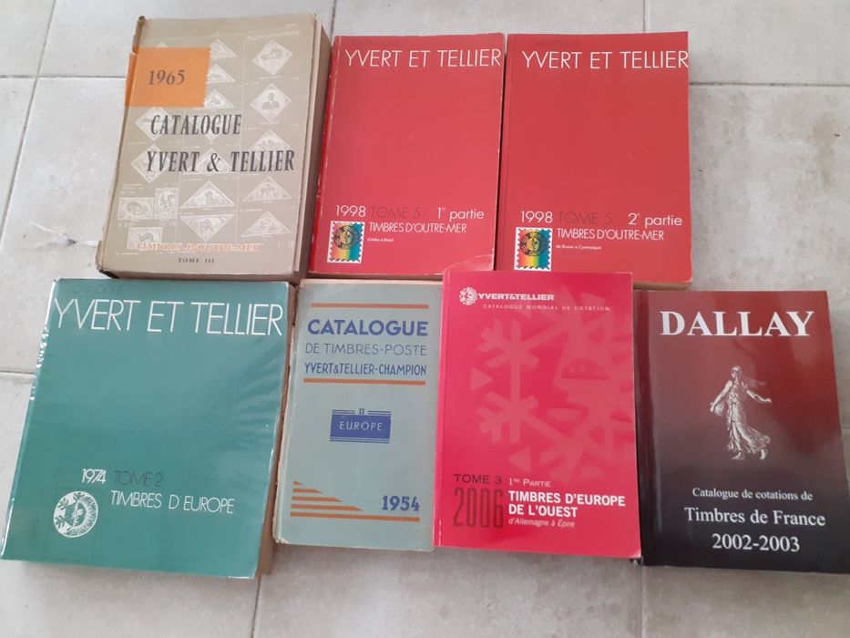 Catálogos de filatelia