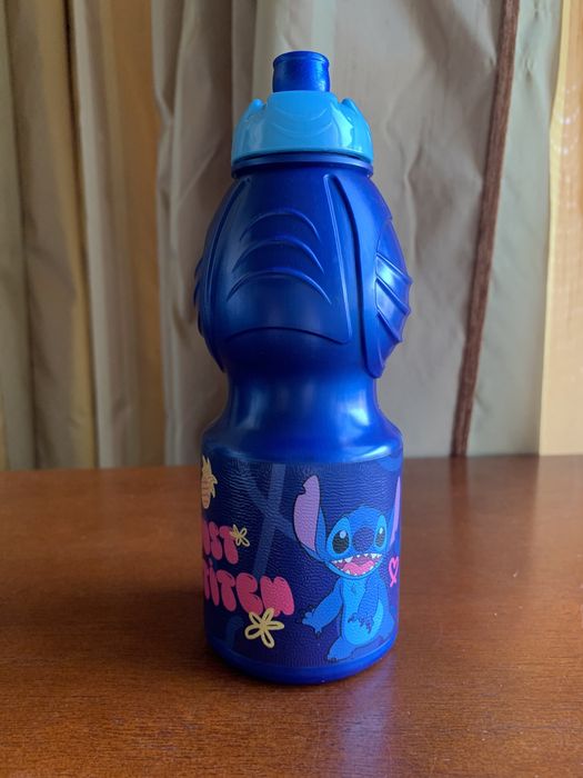 Stitch caneca, boneco, lancheira, garrafa, copo