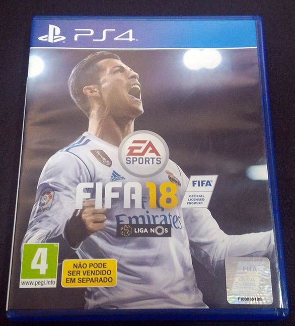 Jogo FIFA 18 PS4