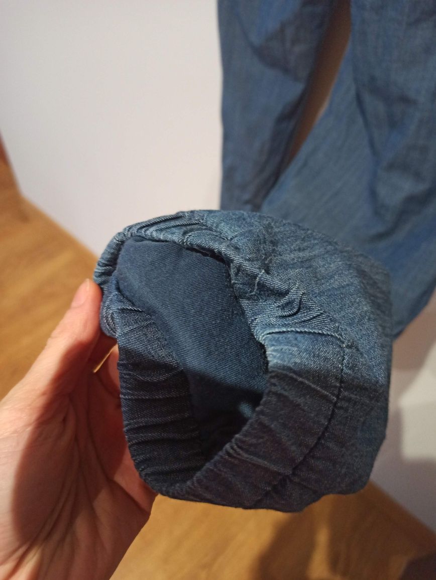 Jeansy z podszewką ocieplane H&M