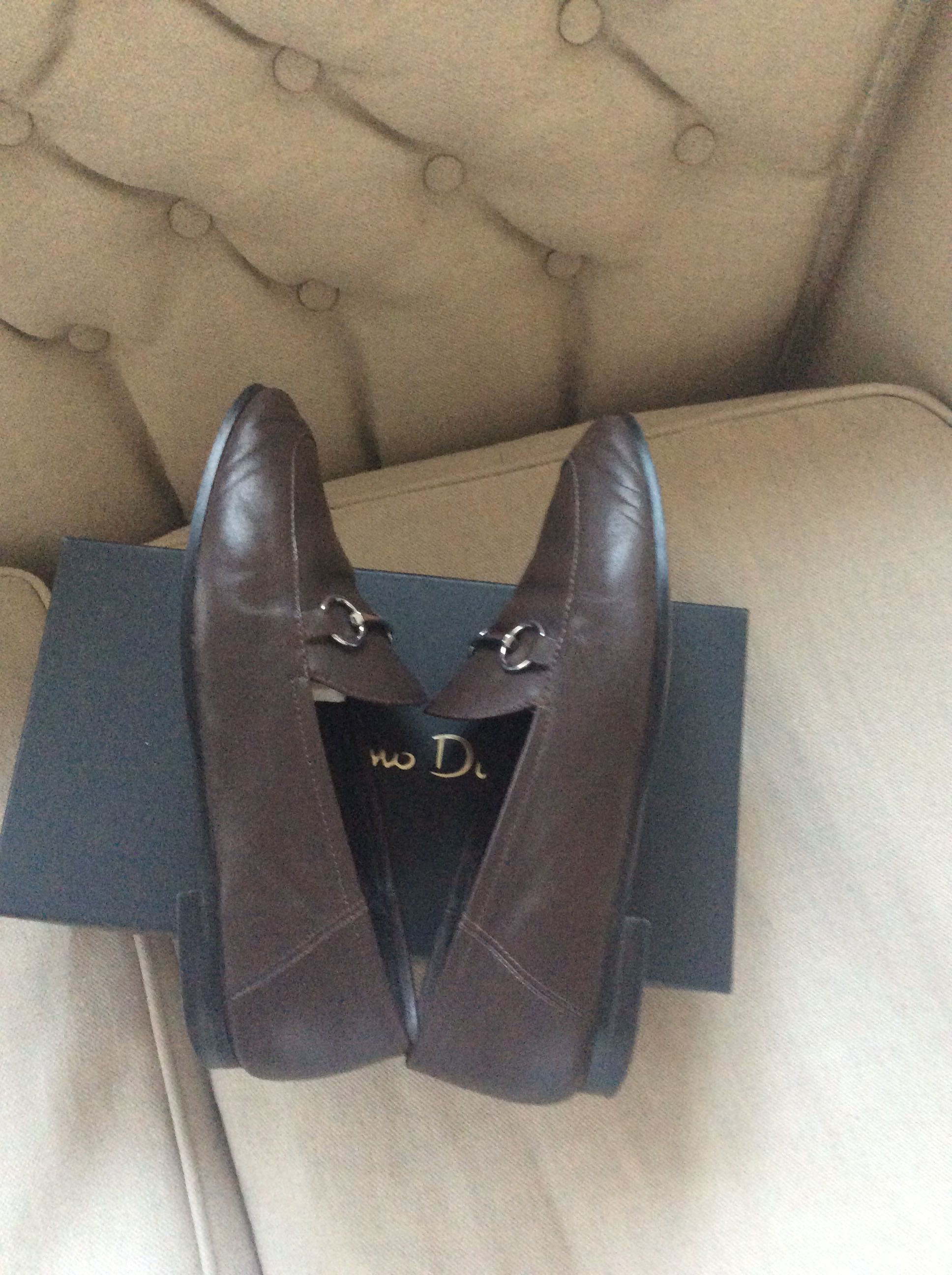 Massimo Dutti brązowe mokasyny r 37