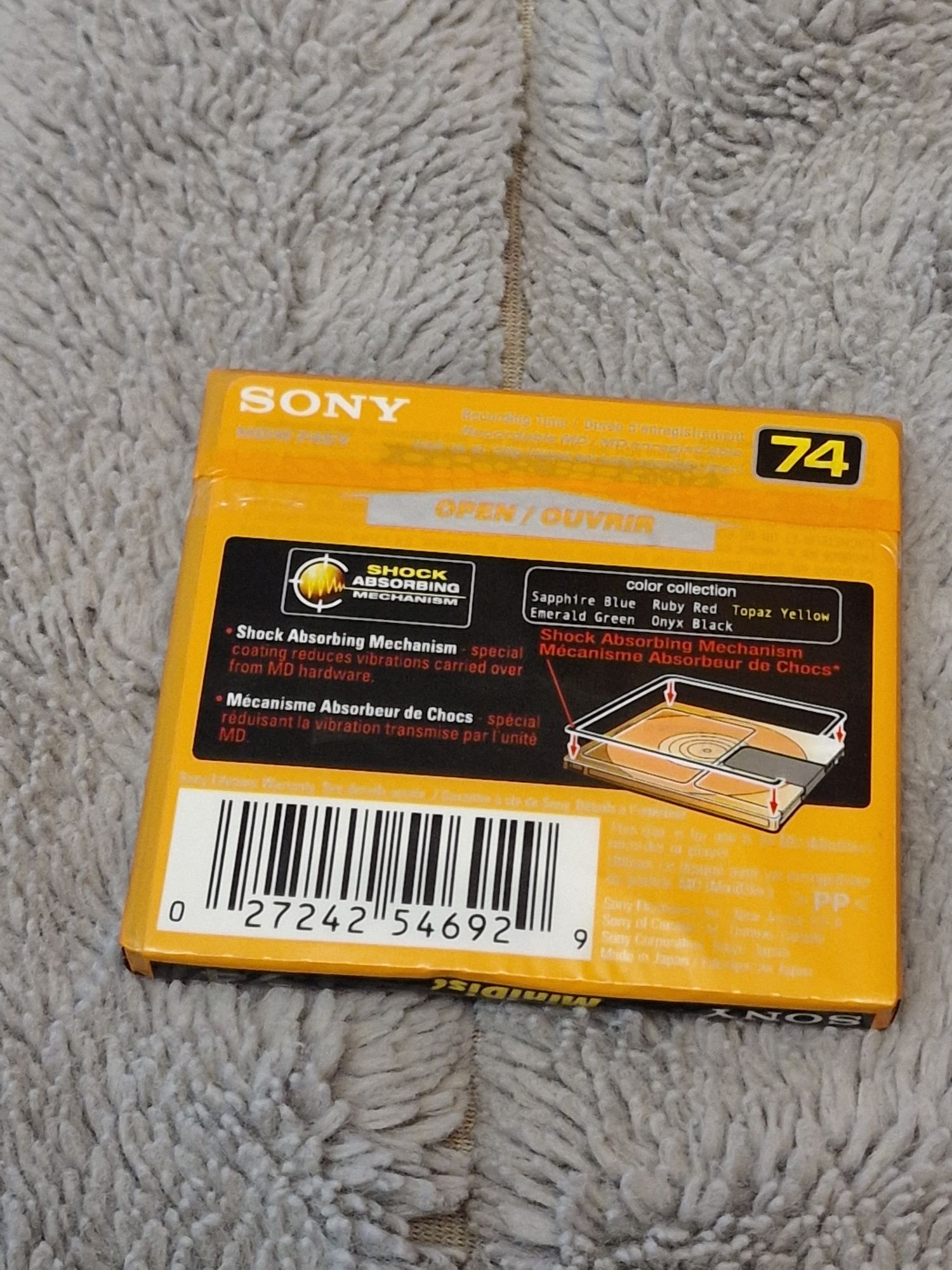 Sony mini disc 74