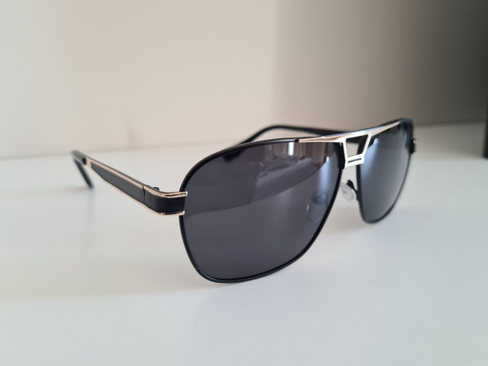 Nowe Męskie Okulary Polaryzacyjne Przeciwsłoneczne UV400 Styl Porsche