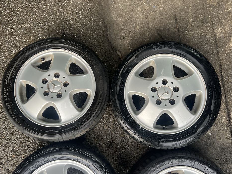 Jantes Mercedes R15 5x112 com pneus