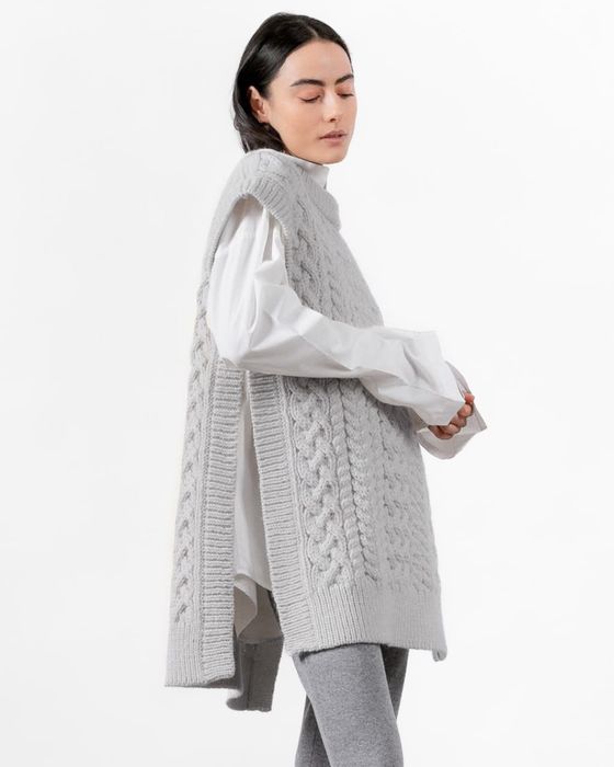 Подовжена вовняна жилетка MR. MITTENS (XS/S) Оригінал