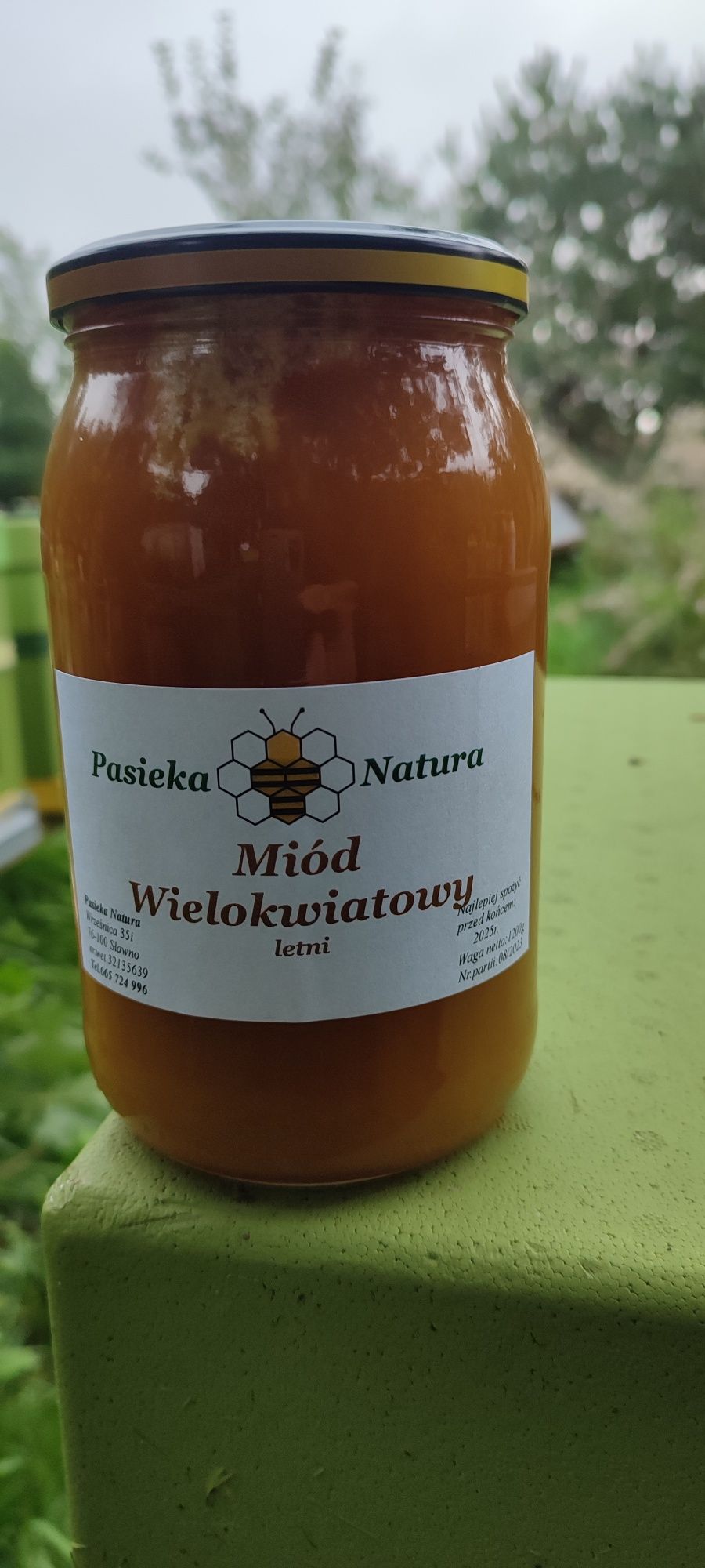 Naturalny miód pszczeli "Pasieka Natura"