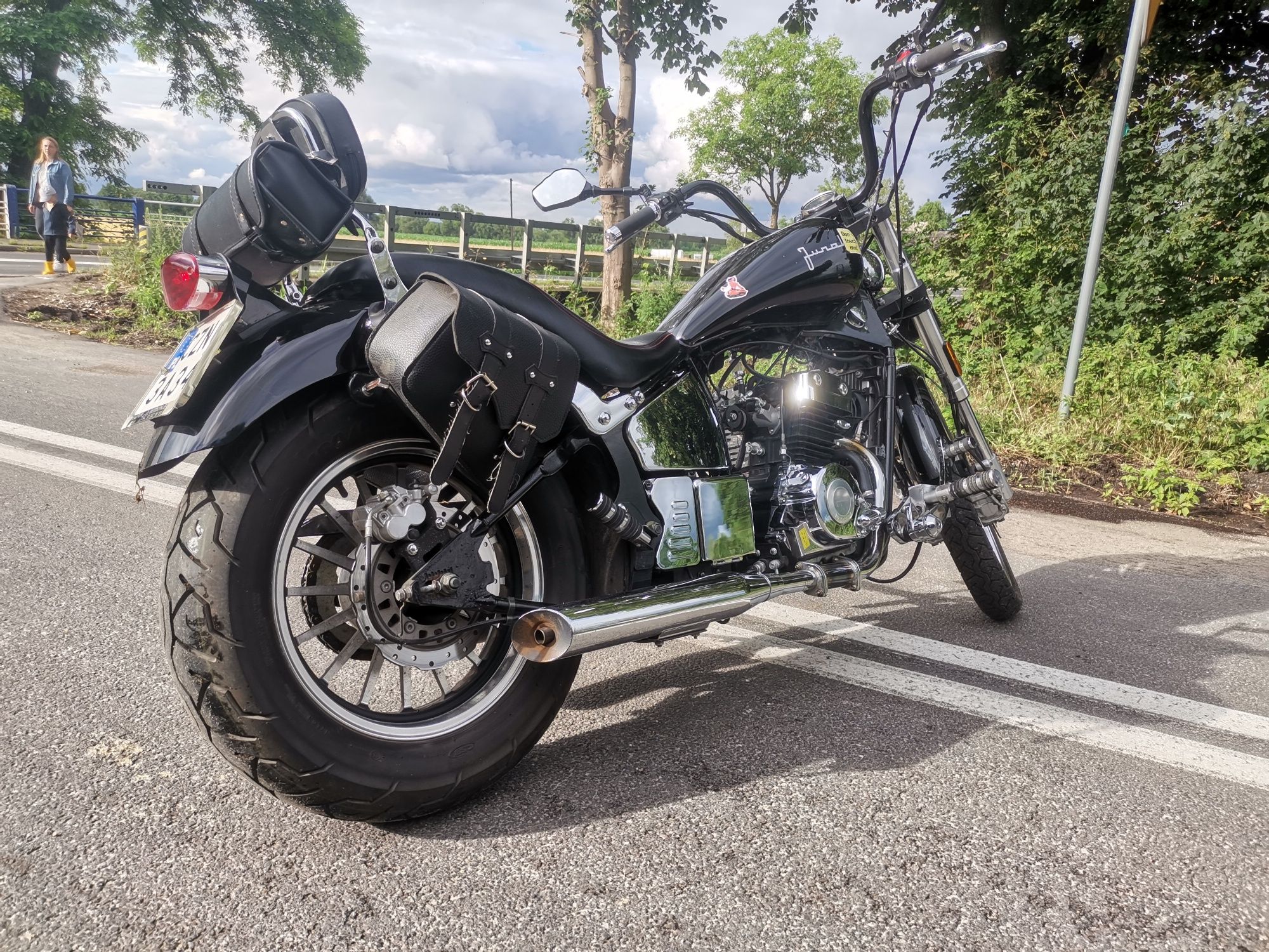 Junak M16 125cm3 Honda Romet Zipp zamiana
