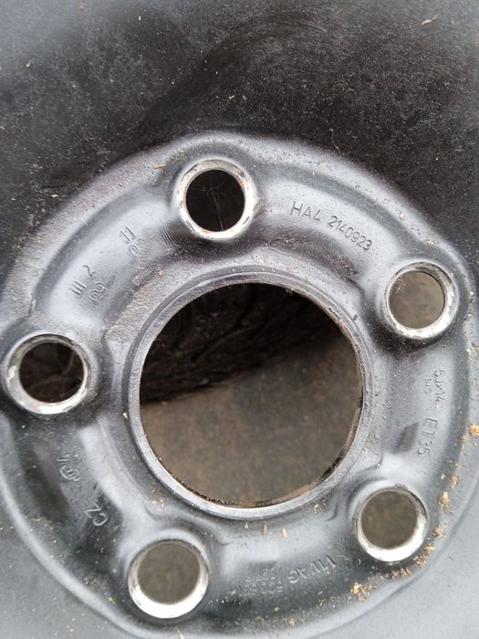 Felgi stalowe R14 5Jx14 Skoda fabia