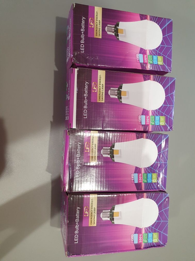 Лампа светодиодная аккумуляторная LED Bulb+Battery 25w E27
