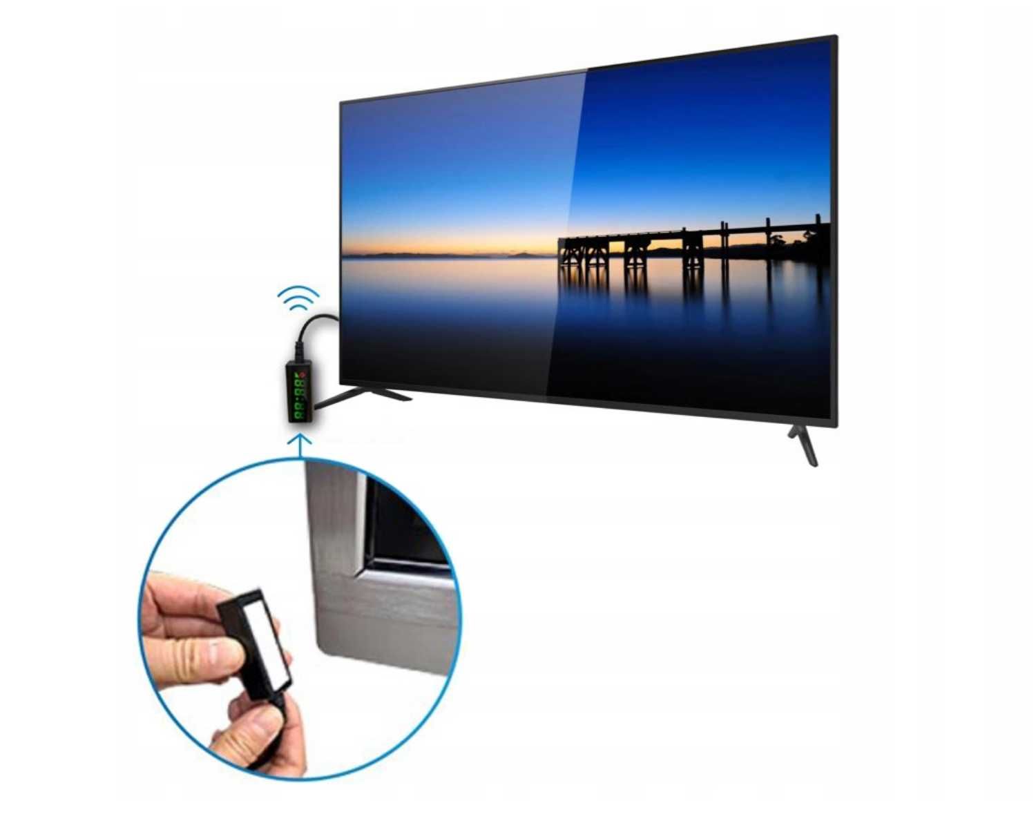 Dekoder tuner TV HD DVB-T2 HEVC H.265 Mini Stick